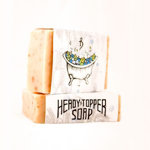 Two bars of Heady Topper handmade soap