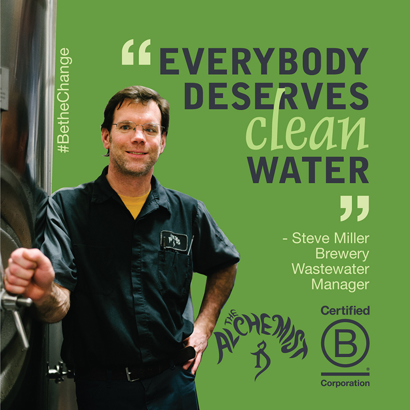 everybody deserves clean water graphic