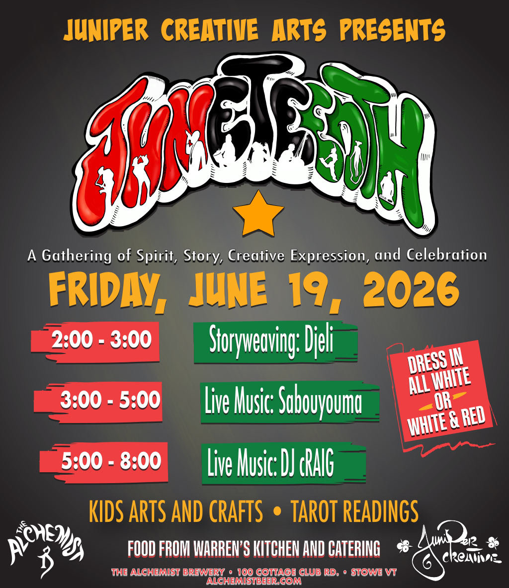 Juneteenth Jubilation 2026: schedule of events poster